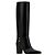 Saint Laurent Botas de cuero suave AAEHR Negro - vista 5