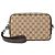 Gucci Borsa a tracolla piccola in tela FAEPS Marrone - vista 4