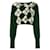 Burberry Suéter de algodón argyle corto Multicolor Paño