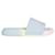 Alexander Mcqueen Pantofole con patch logo Multicolore  - vista 1