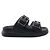 Alexander Mcqueen Buckle Hybrid Slide WHXZE Multicolore - vista 4
