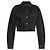 Saint Laurent Jaqueta jeans curta