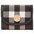 Burberry Vérifiez le portefeuille à rabat demi-portefeuille - vue 4
