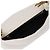 Saint Laurent Borsa a spalla piccola crema con logo monogramma Puffer Bianco - vista 8