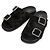 Gucci Ciabatte slide da uomo Nero