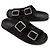 Gucci Ciabatte slide da uomo Nero - vista 5