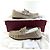 Gucci Mocassino in Suede Avena con Bit di Cavallo Marrone
