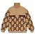 Gucci Giacca mezza zip in jacquard