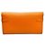 Hermès Kelly Damen Langbörse Epsom Silber Orange - Ansicht 4