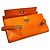 Hermès Kelly Damen Langbörse Epsom Silber Orange - Ansicht 7
