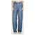 Bottega Veneta Pantaloni in seta con stampa denim Multicolore - vista 4