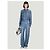 Bottega Veneta Pantaloni in seta con stampa denim Multicolore - vista 5