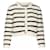 Céline Gestreifter Crop-Cardigan Mehrfarben - Ansicht 4
