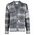 Thom Browne Cárdigan de mohair con cuello en V de tartán