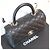 Chanel Borsa tote flap piccola in caviale nero Coco Handle con chip interno - vista 6