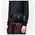 Prada Borsa a cintura in pelle Saffiano Re-Nylon nera Nero - vista 5