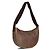 Etro Borsa a Spalla Mezza Luna Paisley Marrone - vista 3