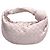 Bottega Veneta Borsa Mini Tote Jodie Intrecciato Bliss Washed Rosa - vista 4