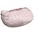 Bottega Veneta Borsa Mini Tote Jodie Intrecciato Bliss Washed Rosa - vista 5