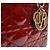 Dior Borsa tote piccola in vernice Cannage rosso ciliegia - vista 7