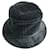 Burberry Woll-Check Bucket Hat in Anthrazitgrau Braun