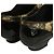 Chanel Mocassino Goldie in vernice nera con lacci Nero - vista 5