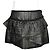 Falda mini metálica gris carbón Isabel Marant Castaño