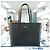 Burberry Borsa a spalla media London in pelle nera Nero - vista 5