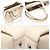 Twist Louis Vuitton Cream Beige Calfskin Silver Lockme Tote Tassel Brown - view 6