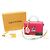 Twist Louis Vuitton Grenade Epi Pelle Argento Manico Superiore Catena MM Rosso - vista 2