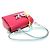 Twist Louis Vuitton Grenade Epi Pelle Argento Manico Superiore Catena MM Rosso - vista 4