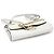 Chloé Mini borsa a tracolla Faye in pelle scamosciata blu grigio - vista 5