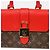 Louis Vuitton Borsa a spalla Rocky BB Rosso - vista 3