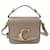 Chloé Mini Schultertasche Braun Leder