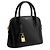 Céline Mini Borsa Onorin Pelle di Vitello Lucida Nera Nero - vista 2