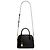 Céline Mini Borsa Onorin Pelle di Vitello Lucida Nera Nero - vista 5