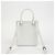 Tote Prada Borsa a spalla piccola spazzolata Bianco - vista 4
