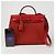 Hermès Erback Größe Tote Schultertasche Rot - Ansicht 11