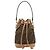 Fendi Mini Borsa in Tessuto Mon Tresor Multicolore