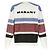 Isabel Marant Sweatshirt mit Streifen Weiß - Ansicht 5
