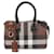 Burberry Mini-Check-Bowlingtasche Braun  - Ansicht 3