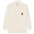 Kenzo Camicia overshirt con ricamo floreale Bianco
