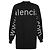 Balenciaga Sweatshirt mit gesticktem Logo Mehrfarben