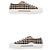 Burberry Sneakers in cotone a quadri vintage Multicolore