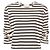 Tory Burch T-Shirt mit gerafften Ärmeln - Ansicht 4