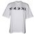 Marni Camiseta de algodón con estampado de logo Blanco - vista 4