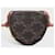 Céline Borsa Micro Triomphe a forma di cuore Marrone  - vista 3