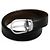 Montblanc Reversible Men's Leather Belt Black - view 6