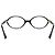 Miu Miu Rigard Ovalbrille Schwarz - Ansicht 7