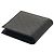 Céline Cartera Slim de Piel de Ternera Negra Triomphe Canvas Negro - vista 6